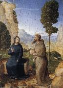Juan de Flandes Temptation of Christ Spain oil painting artist